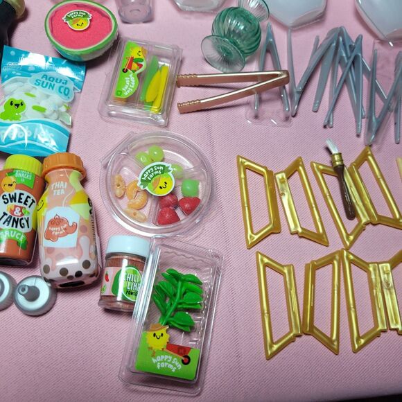 MGA Make it Miniverse Lifestyle Lot Koi Harry Potter Happy Hour Food Barbie Doll - Picture 15 of 16